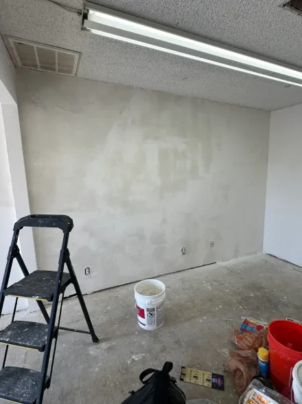 Drywall repair work 1