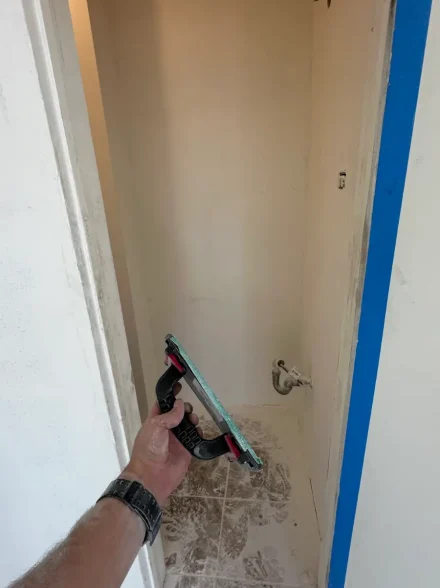 Drywall repair work 9