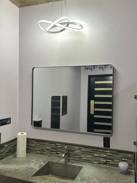 Mirror installation work 5