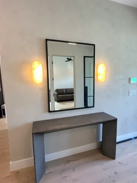 Mirror installation work 6