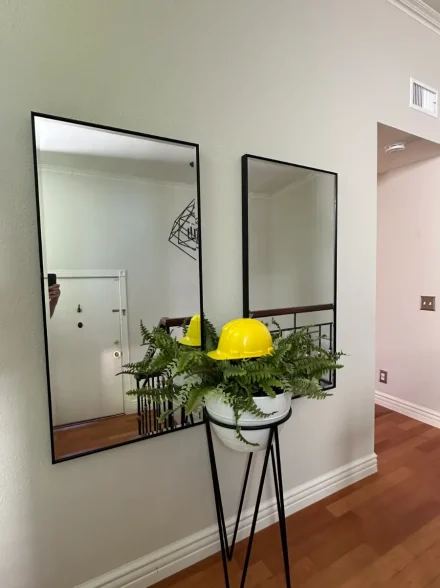 Mirror installation work 7