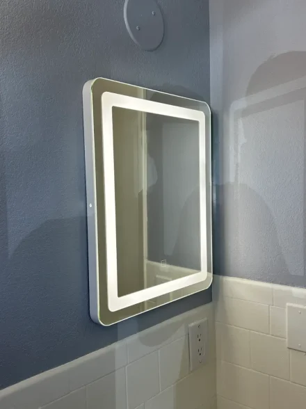 Mirror installation work 8