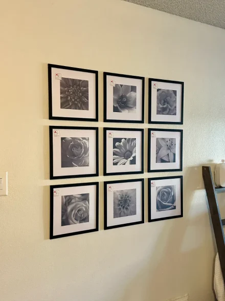 Picture hanging work 9