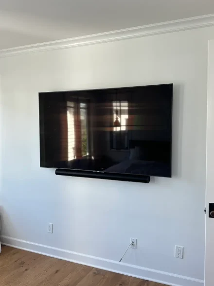TV installation work 2