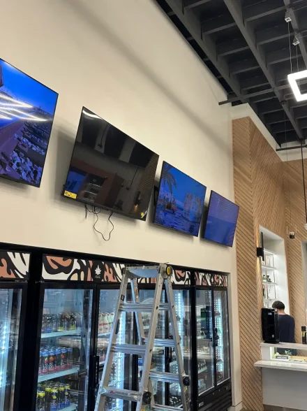TV installation work 5