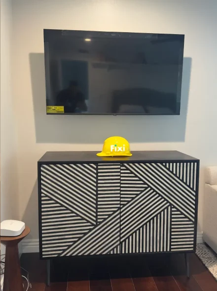 TV installation work 8